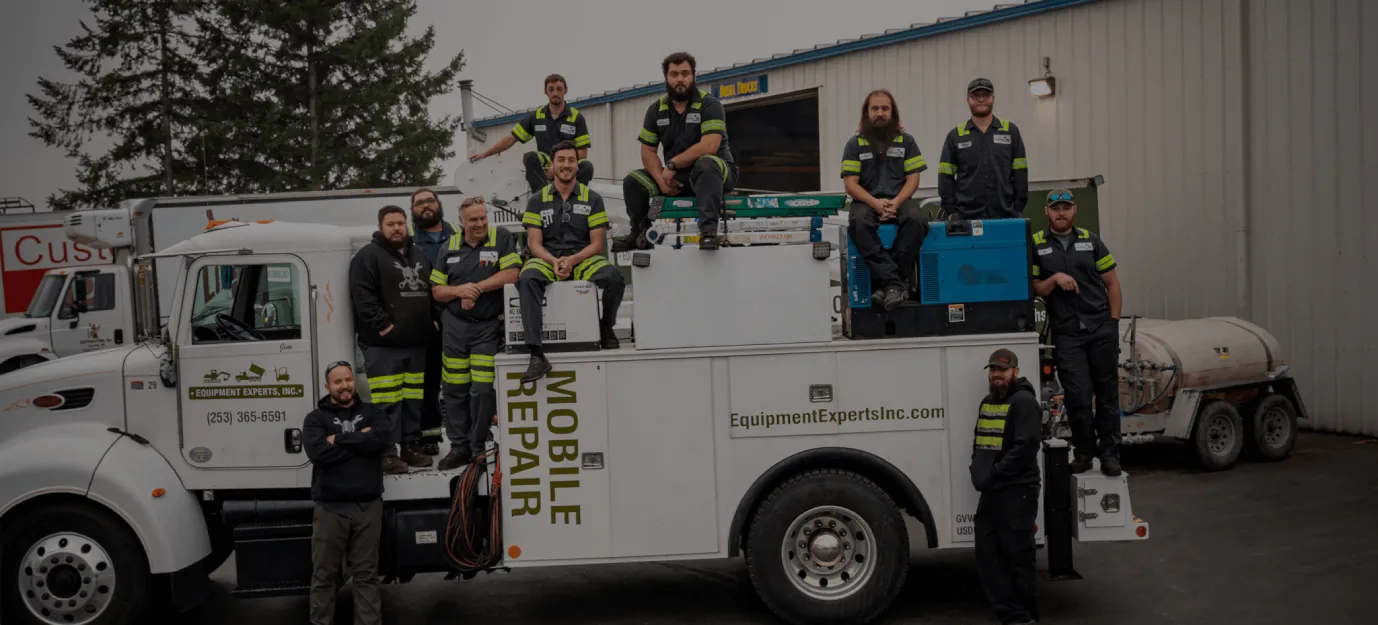 Equipment Experts mobile repair team