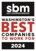 Seattle Business Magazine graphic: Washington's Best Companies to Work For 2024