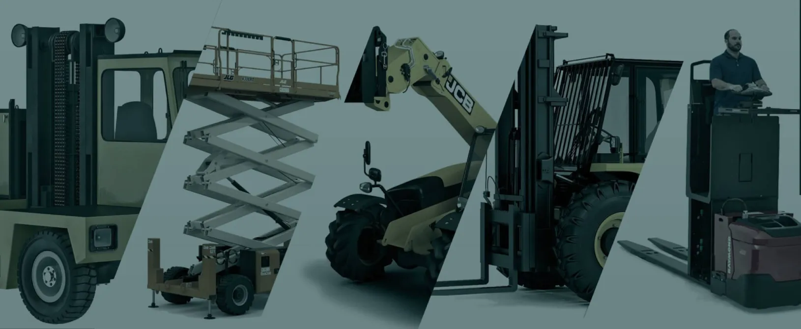 Different types of forklifts